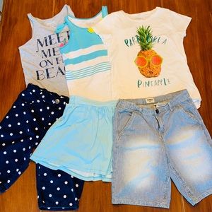 OshKosh/Children’s Place girls summer outfit box